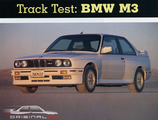 BMW M3 Track Test
