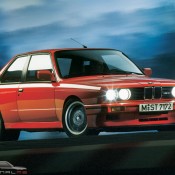 BMW E30 M3 Sport Evo Red