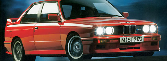 BMW E30 M3 Press Photos